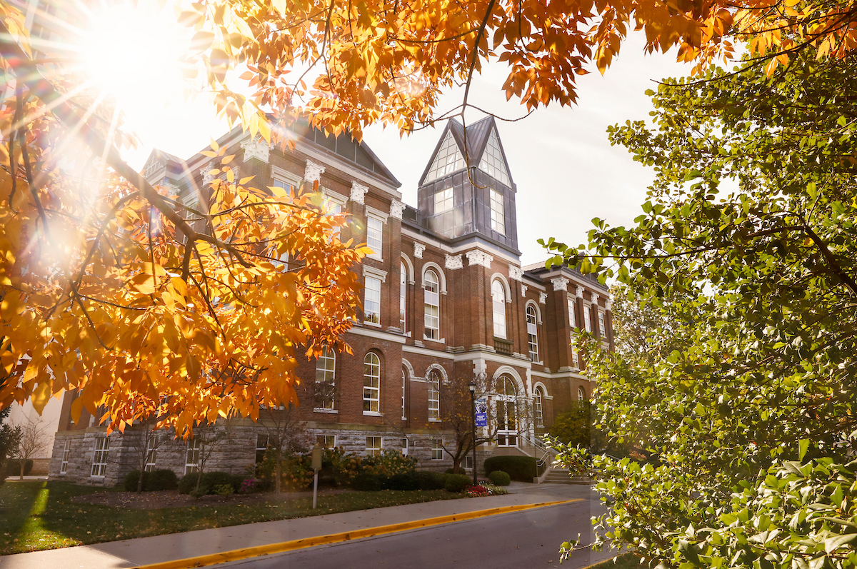 Main Building in fall of 2024