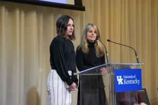 Laura Darolia (Associate Professor of Elementary Social Studies Education, College of Education) and Joni Meade (Clinical Instructor of Elementary Education, College of Education)