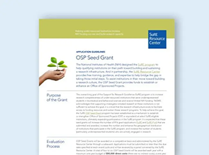 OSP Seed Grant PDF