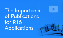 The Importance of Publications for R16 Applications